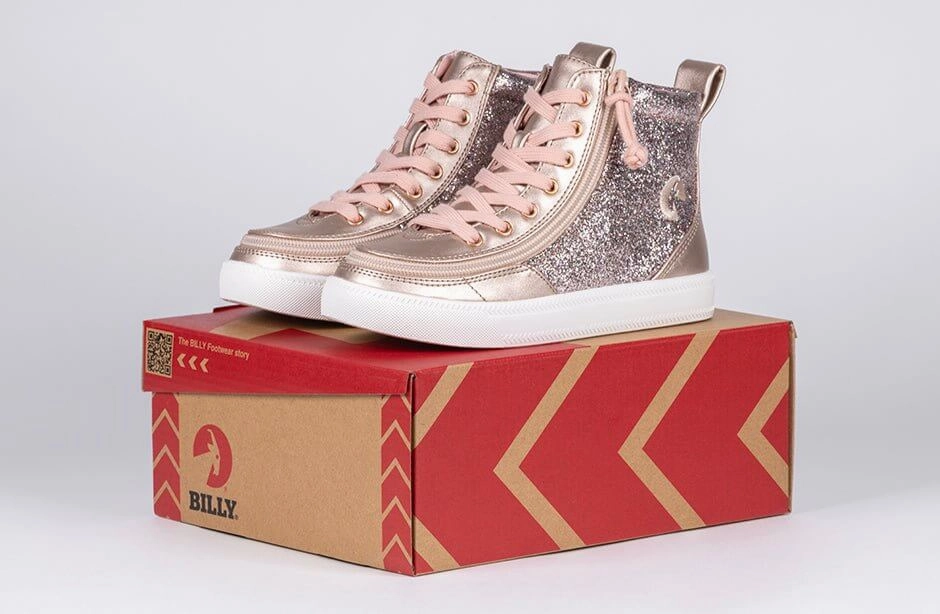 Rose Gold V2 Unicorn BILLY Classic Lace Highs - 22100-680