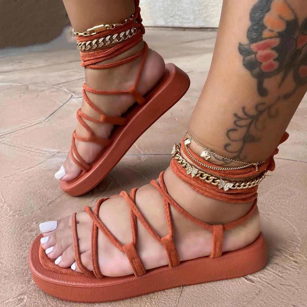 Sadari Sandals - Tan