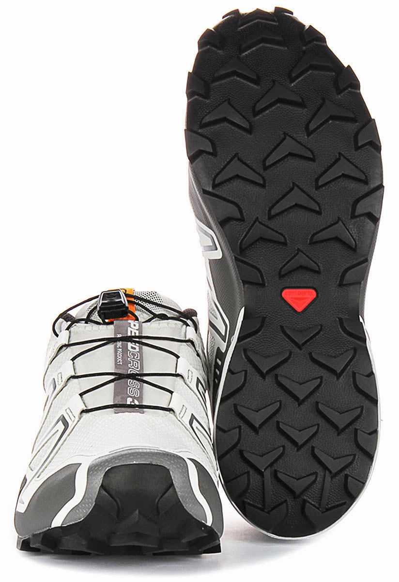 Salomon Speedcross 3 Gortex In White Grey