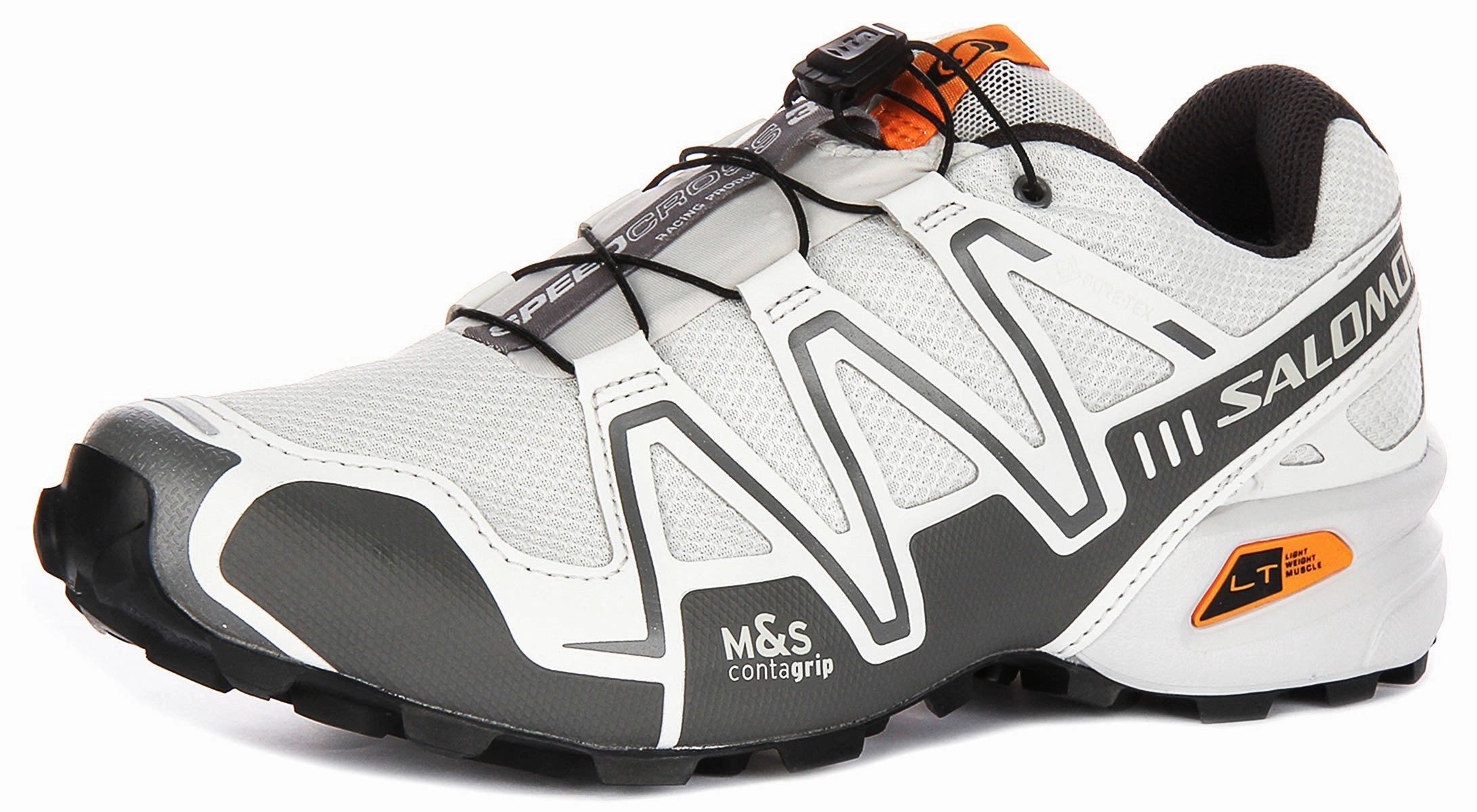 Salomon Speedcross 3 Gortex In White Grey