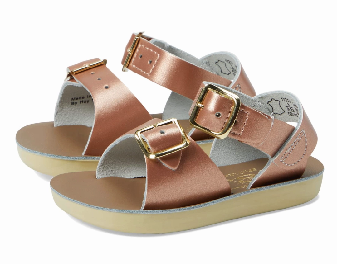 Salt Water Surfer Rose Gold Hook & Loop