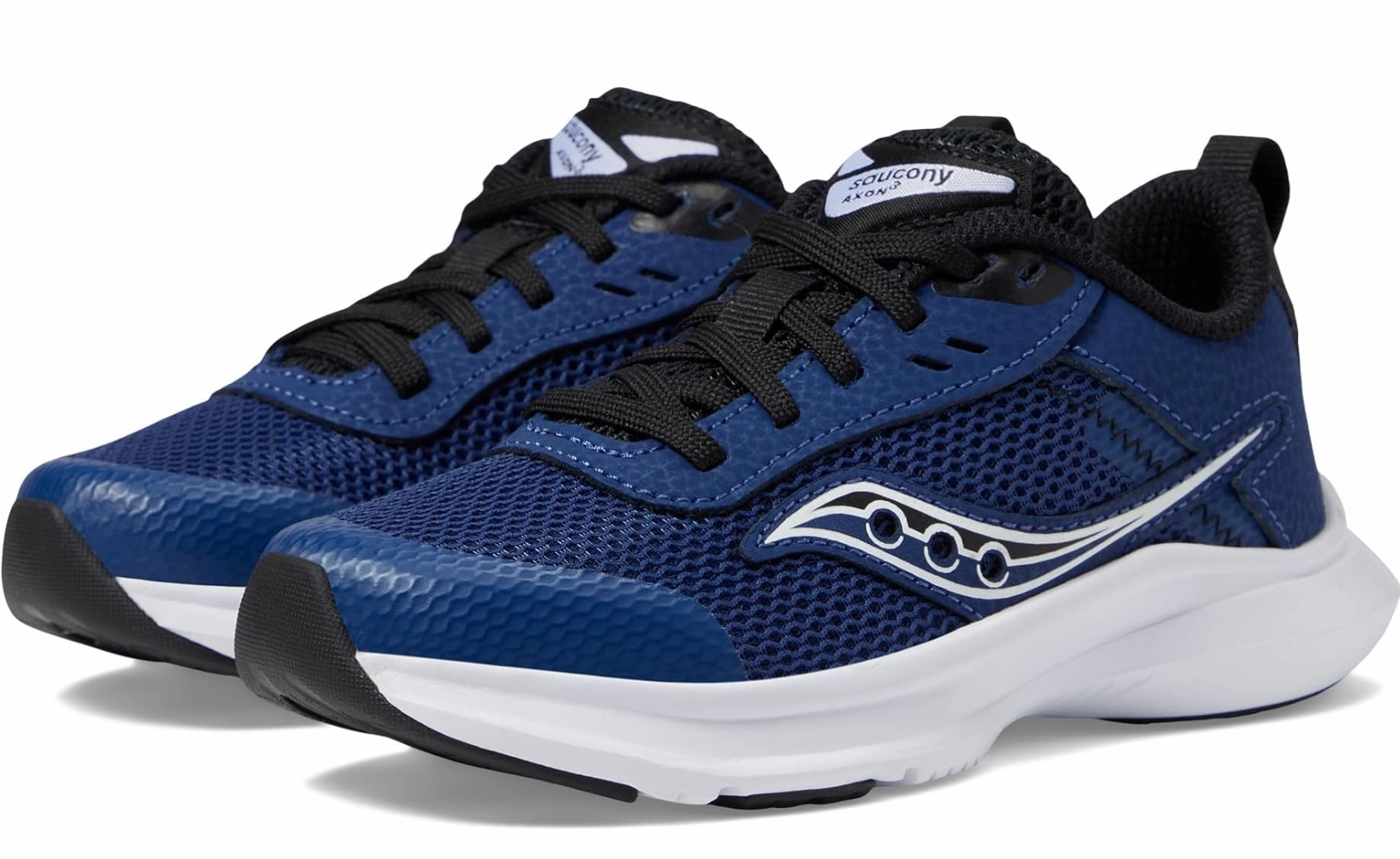 Saucony Axon 3 Blue/Black Size 1.5W Youth