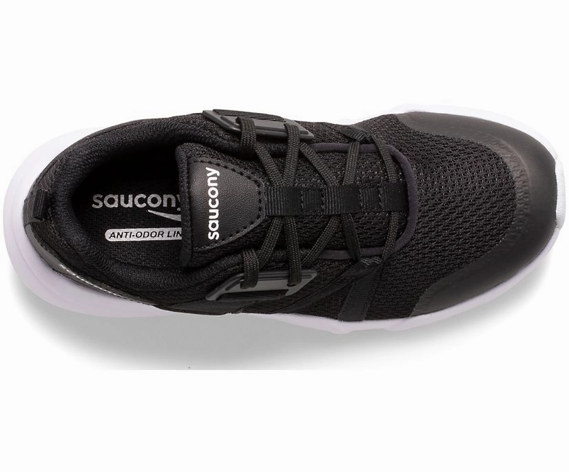 Saucony Black Vertex Childrens/Youth Sneaker