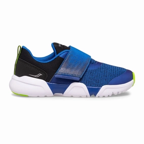 Saucony Blue/Black Vertex A/C Childrens Sneaker