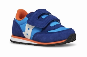 Saucony Jazz Hook & Loop Blue/Orange Size 5M Toddler