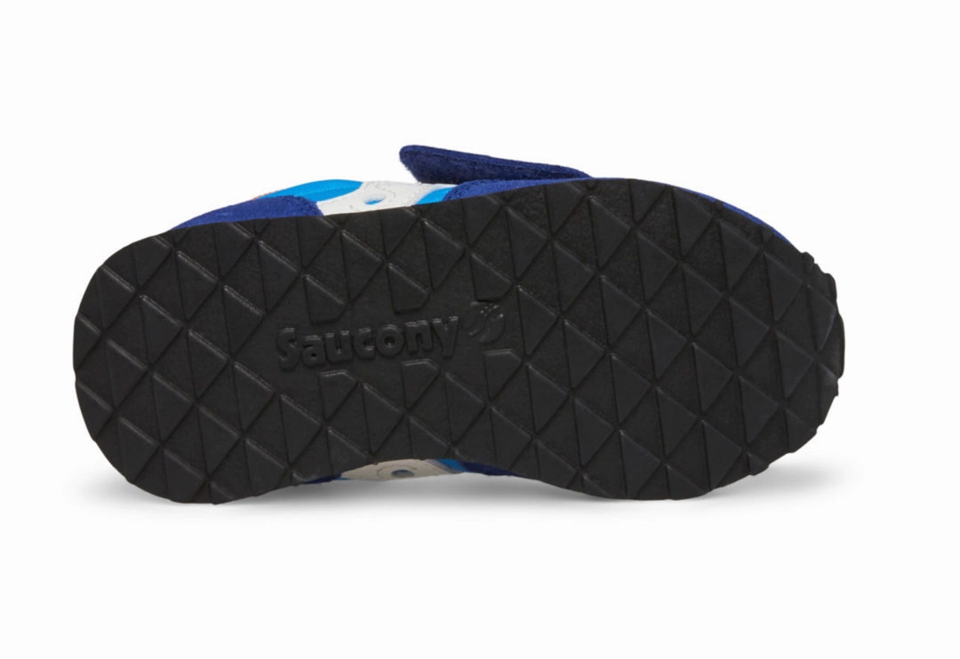 Saucony Jazz Hook & Loop Blue/Orange Size 5M Toddler