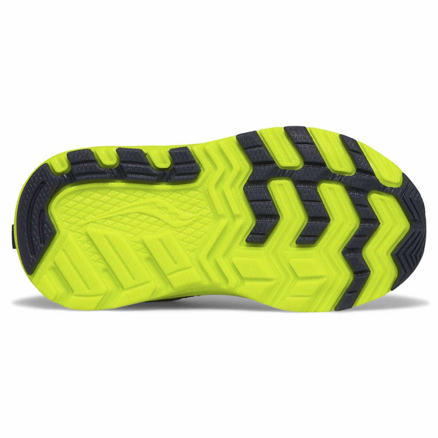 Saucony Navy/Citron Ride Jr B Toddler Sneaker