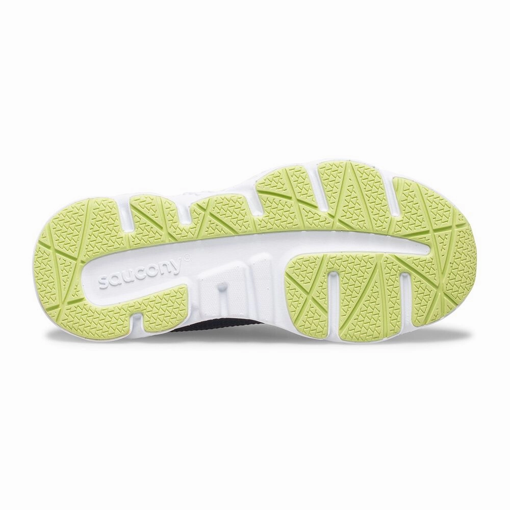Saucony Navy/Green/Pink Wind Shield A/C Childrens Sneaker
