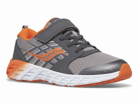Saucony Wind A/C 2.0 Grey/Orange Size 13.5 Wide
