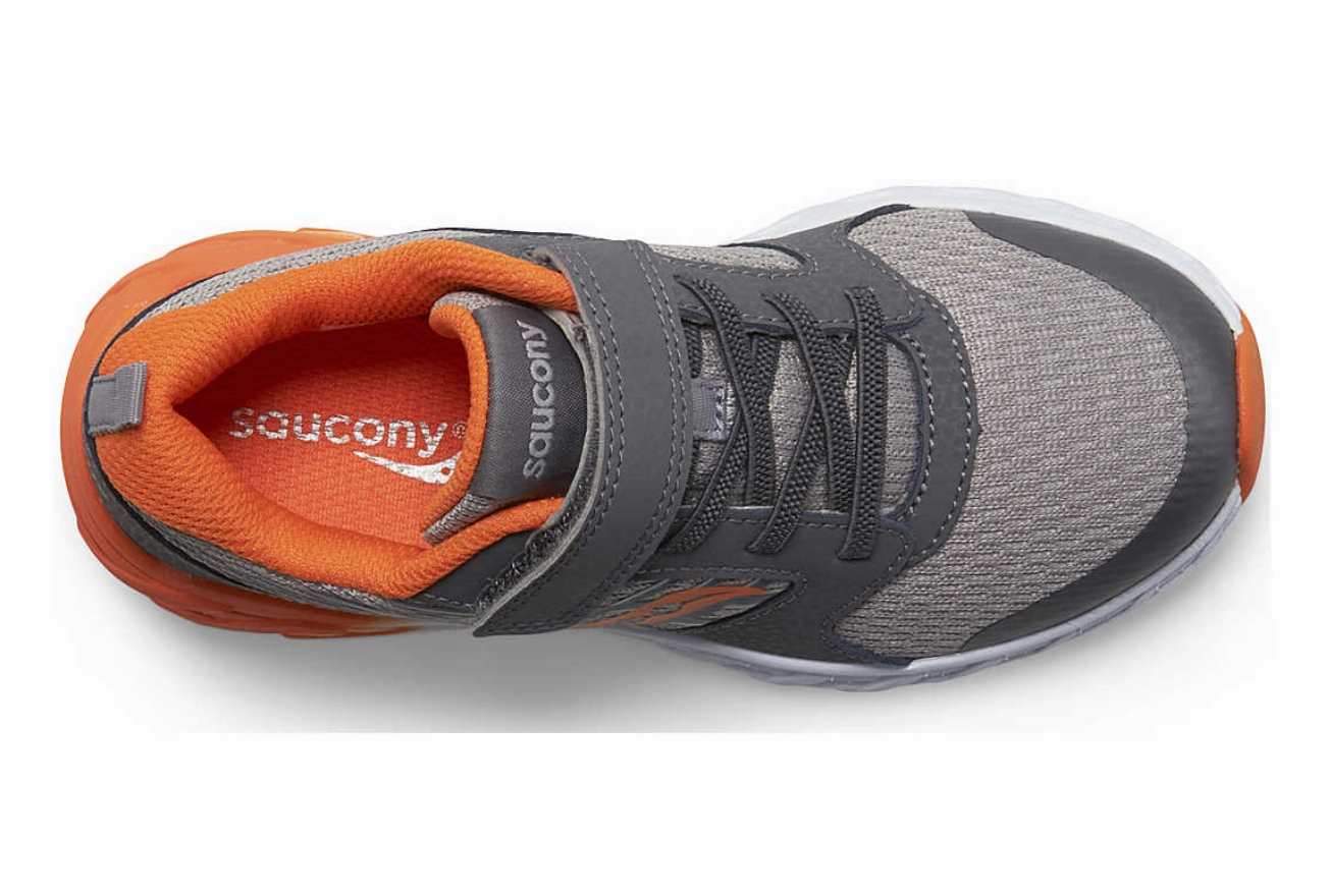 Saucony Wind A/C 2.0 Grey/Orange Size 13.5 Wide