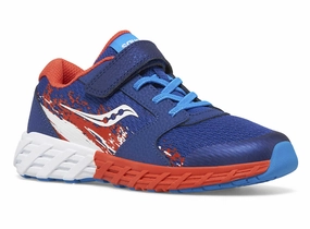 Saucony Wind A/C Navy/Red/White