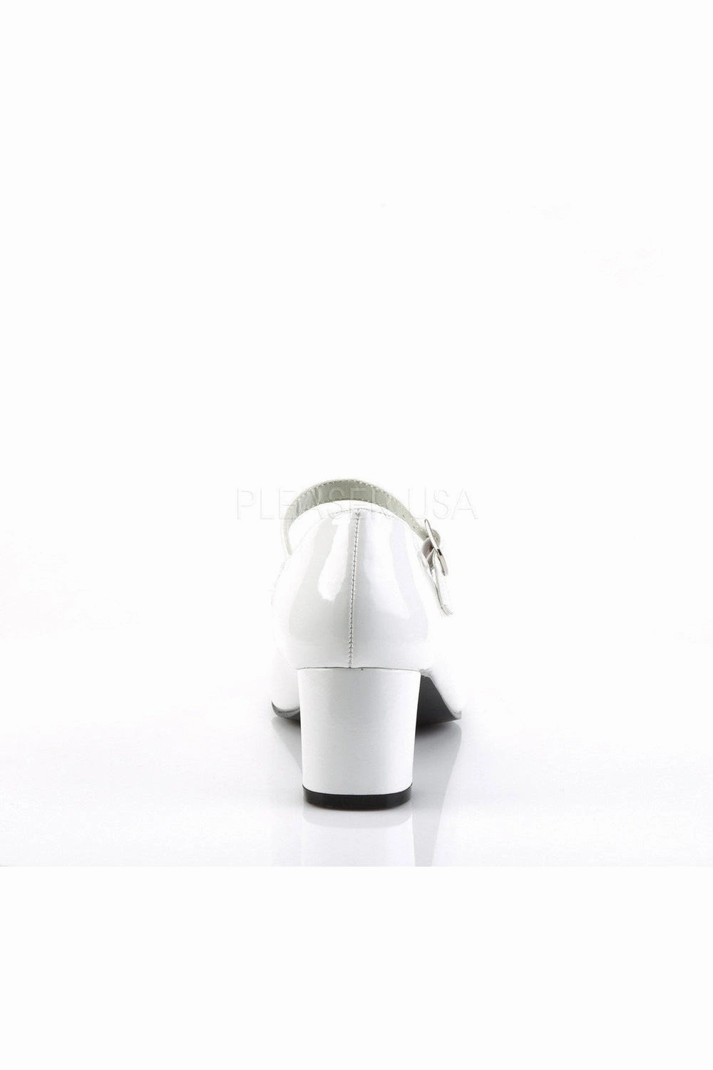 SCHOOLGIRL-50 Mary Jane | White Patent
