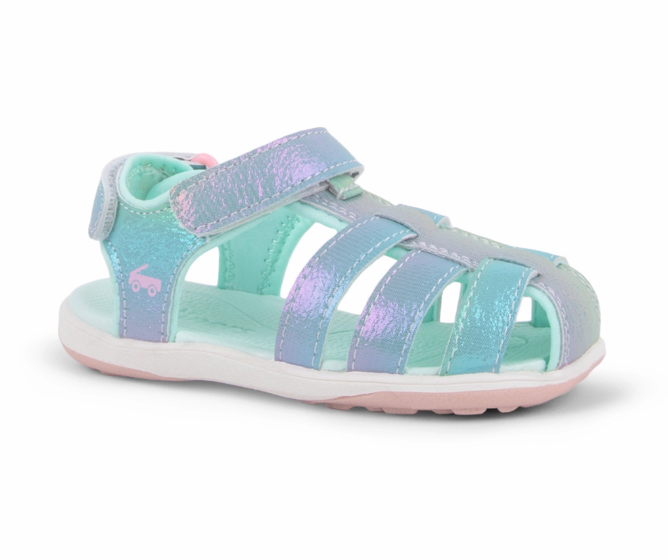 See Kai Run Paley II Silver Rainbows Size 9 Toddler