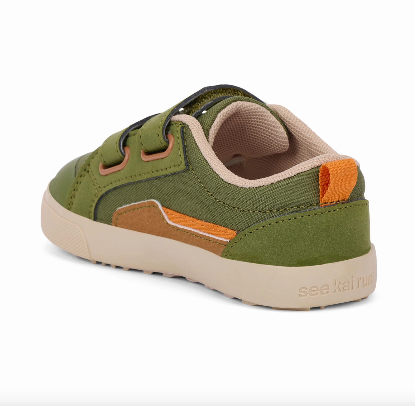 See Kai Run Riley Olive Green