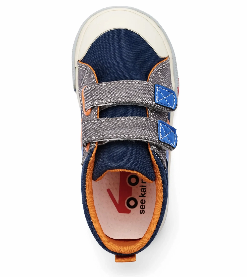 See Kai Run Russell Navy Denim Size 12