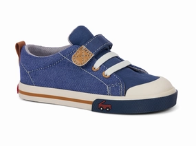 See Kai Run Stevie ll Navy Denim Size 6 Toddler