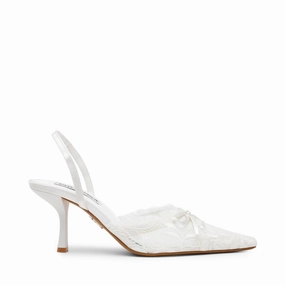 Serenade-L Pump WHT LACE