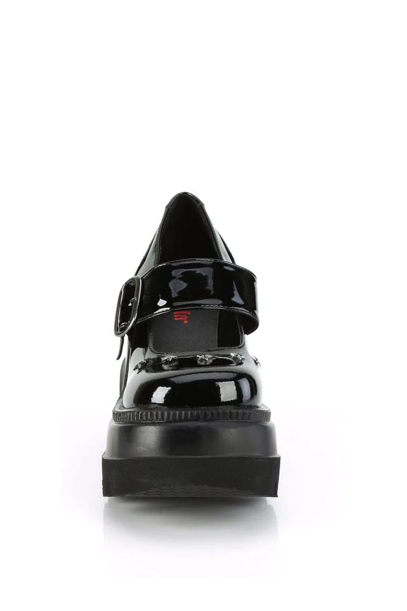 SHAKER-23 Black Patent Mary Jane