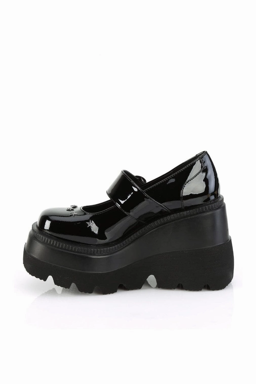 SHAKER-23 Black Patent Mary Jane