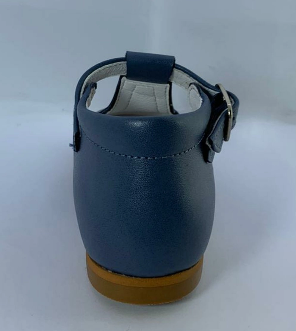 Shawn & Jeffery Baby Condor Jean Leather T-Strap
