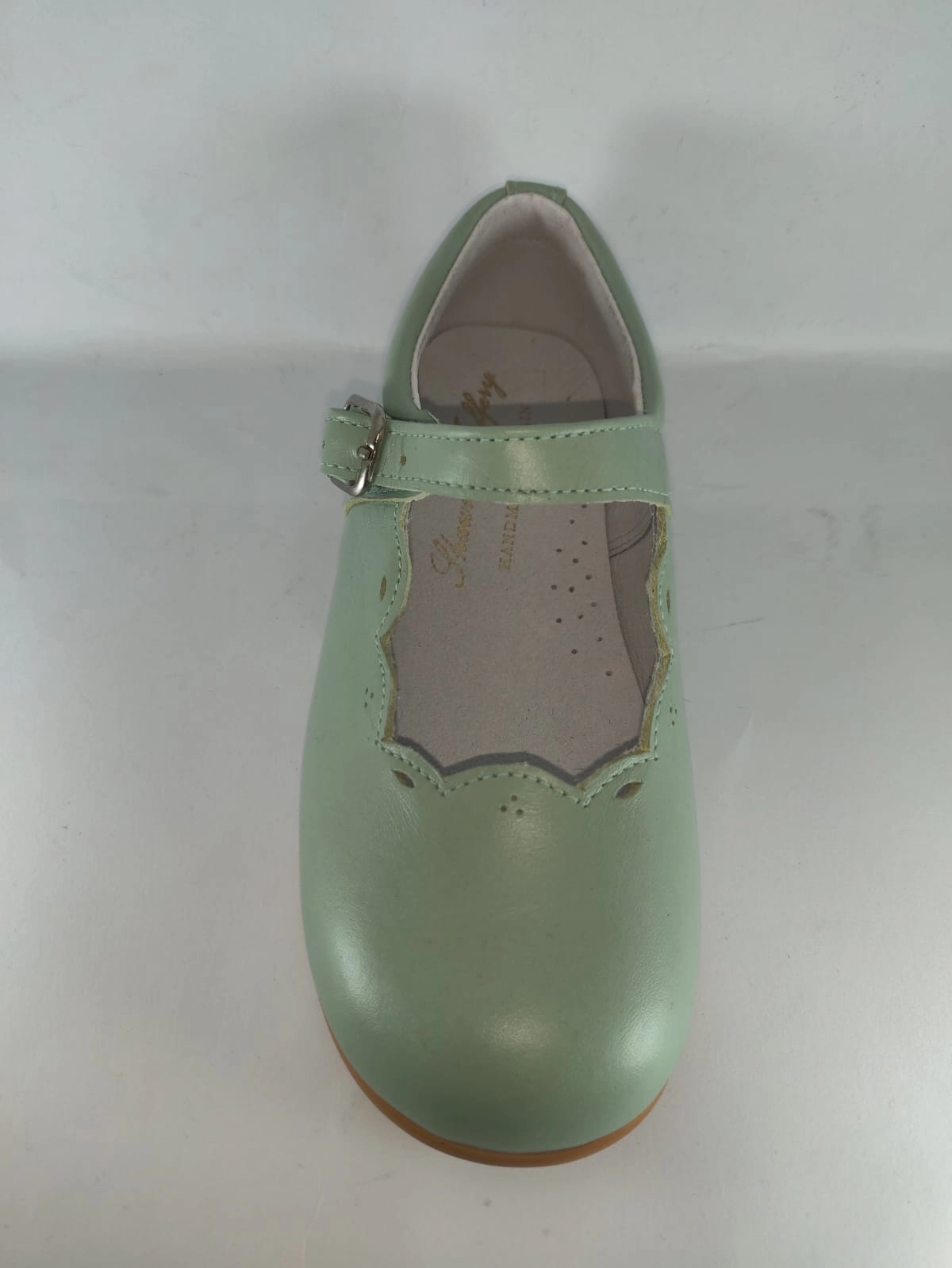 Shawn & Jeffery Girls Lavanda Leather Design Mary Jane