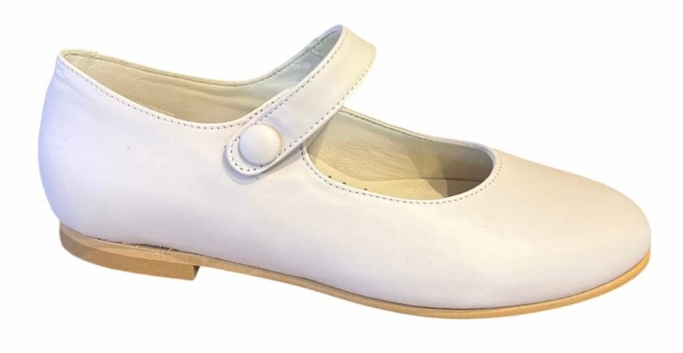 Shawn & Jeffery Pale Pink Leather Mary Jane