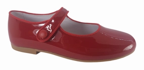 Shawn & Jeffery Red Patent Girls Mary Jane