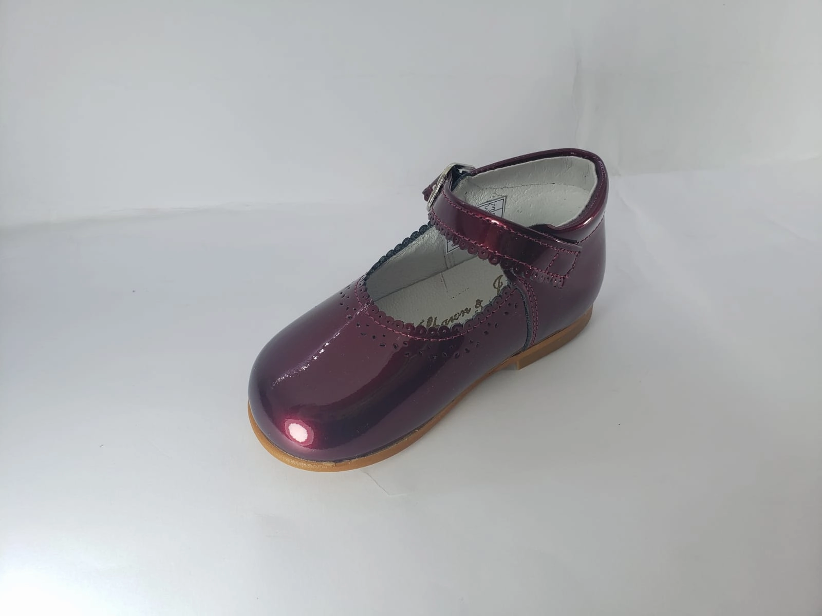 Shawn & Jeffery Rubi Patent Baby High-top Mary Jane