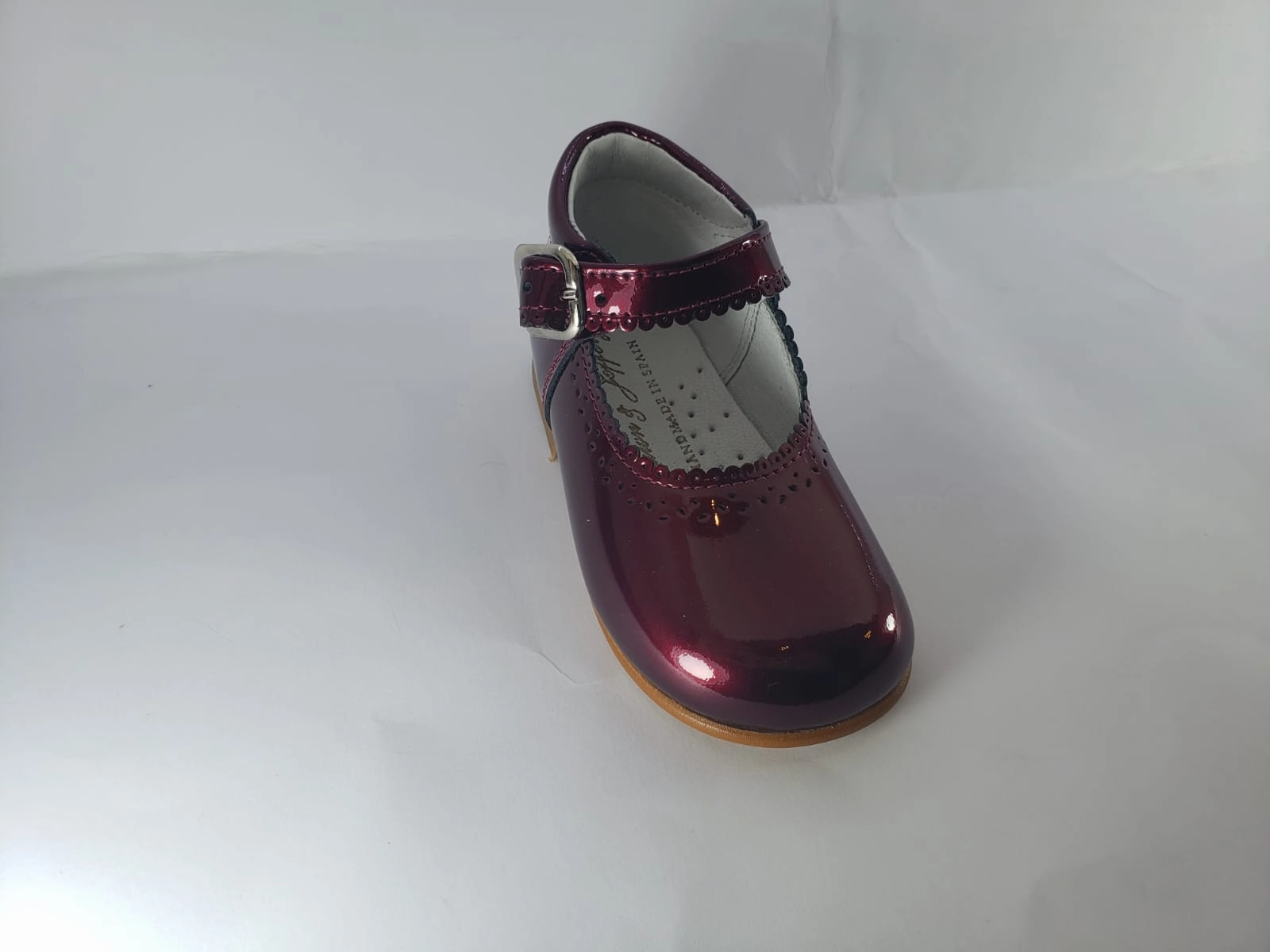Shawn & Jeffery Rubi Patent Baby High-top Mary Jane
