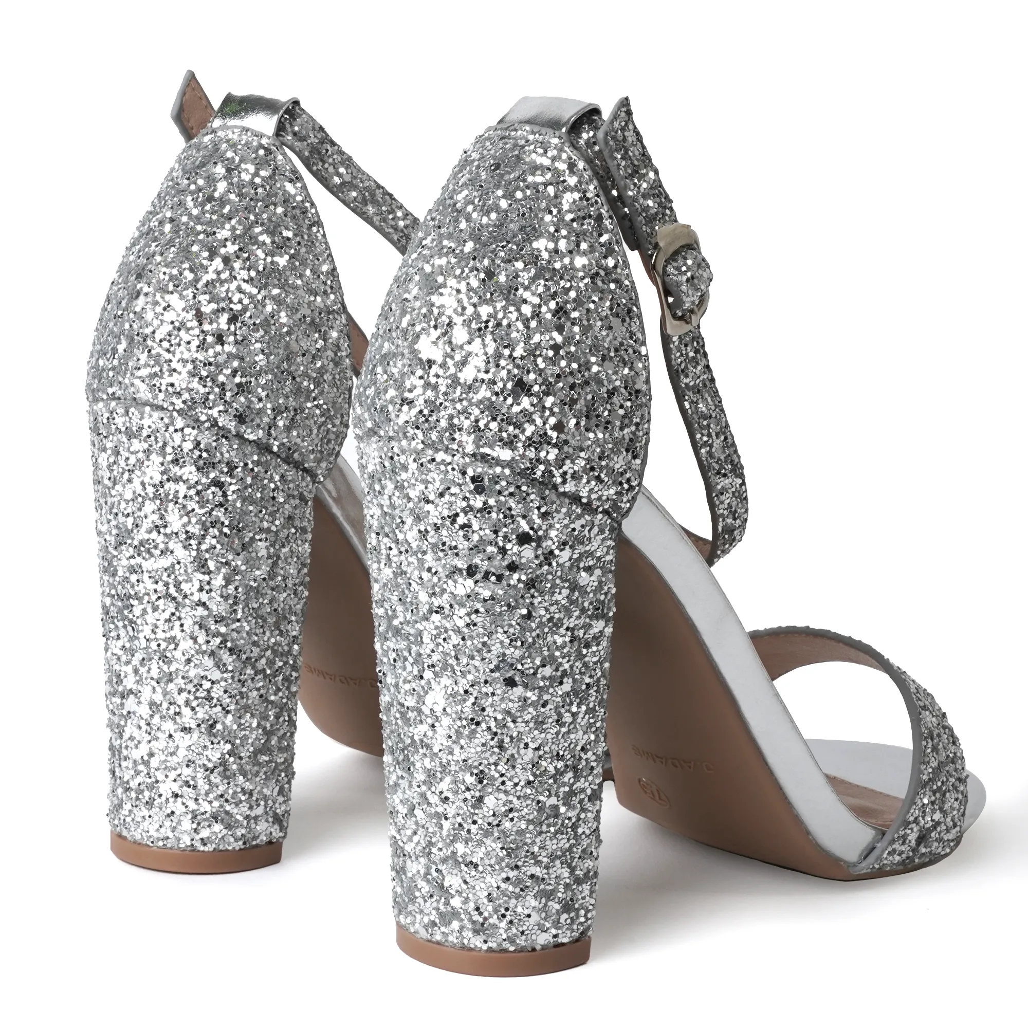 Shirley | Silver Glitter