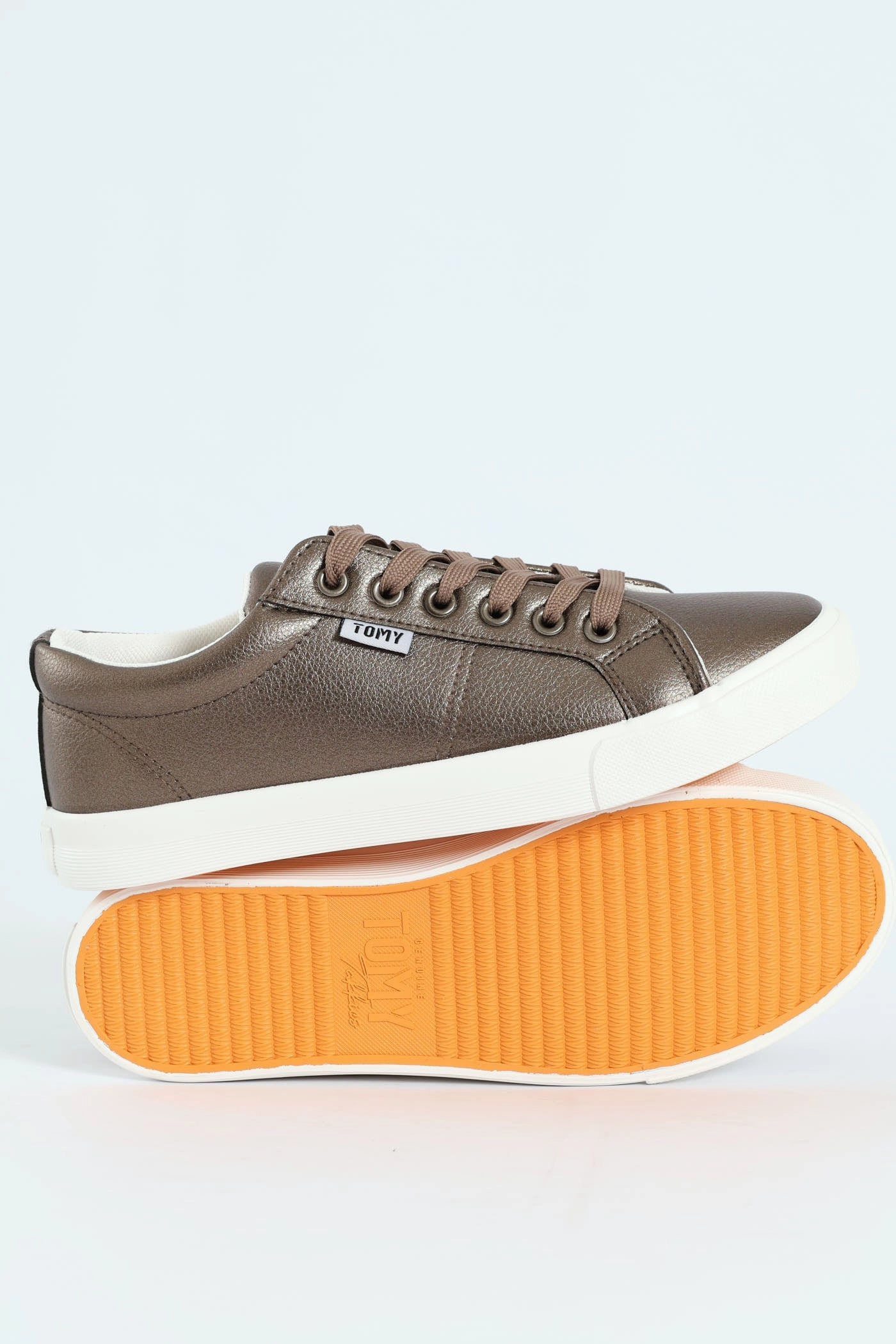 Simone Lace Up Sneaker - Bronze