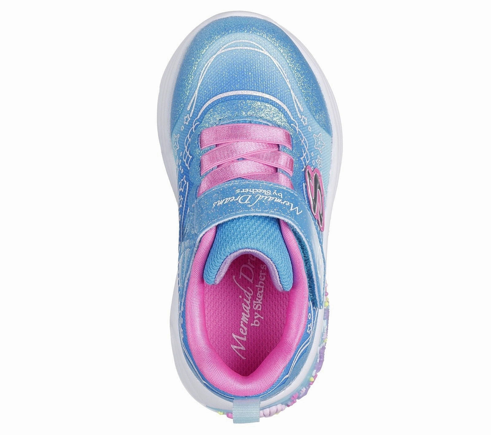 Skechers Blue Lil Mermaid My Dreamers Toddler Sneaker