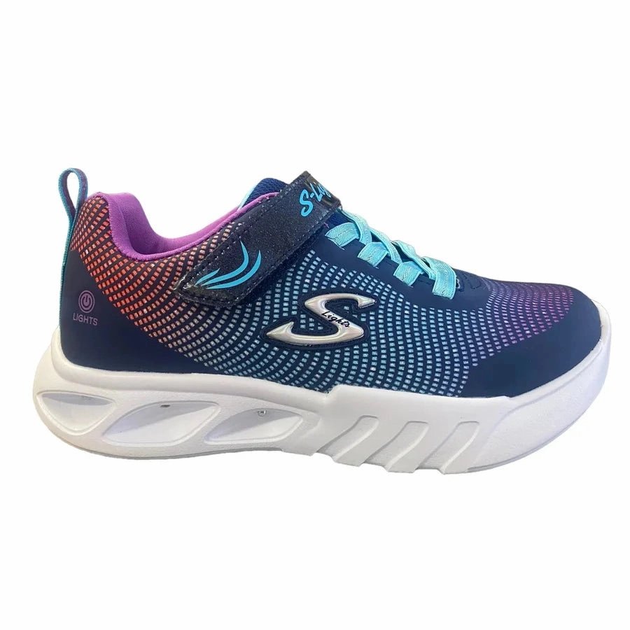 Skechers Navy Multi S.Lights Flicker Flash