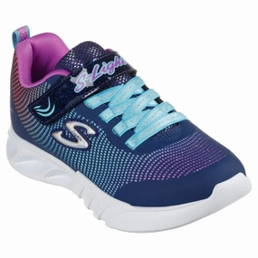 Skechers Navy Multi S.Lights Flicker Flash
