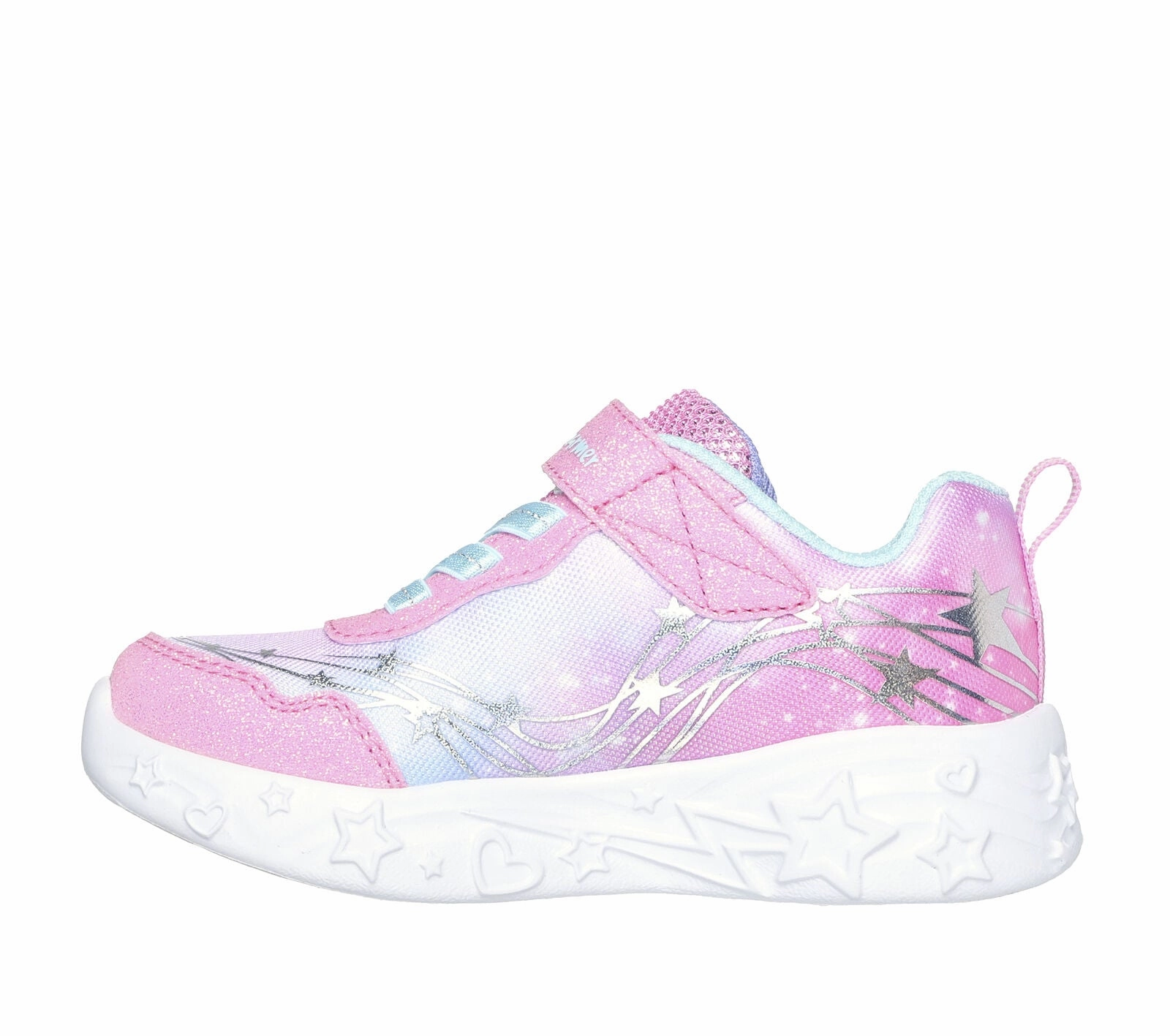Skechers Pink/Turquoise Unicorn Charmer Lil Stellar Toddler Sneaker