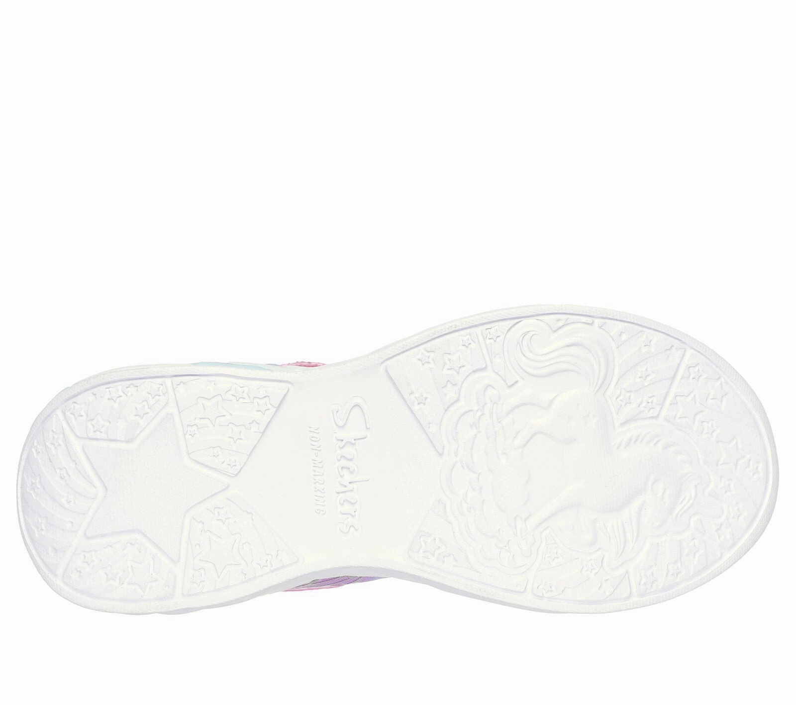 Skechers Pink/Turquoise Unicorn Dreams S-Lights Children's Sneaker