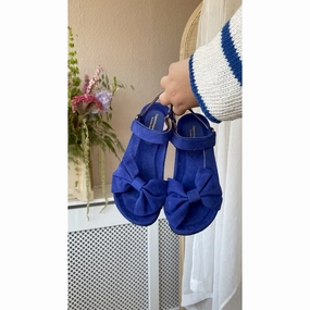 SKY AND DIAMONDS 23 SUEDE - ELECTRIC BLUE