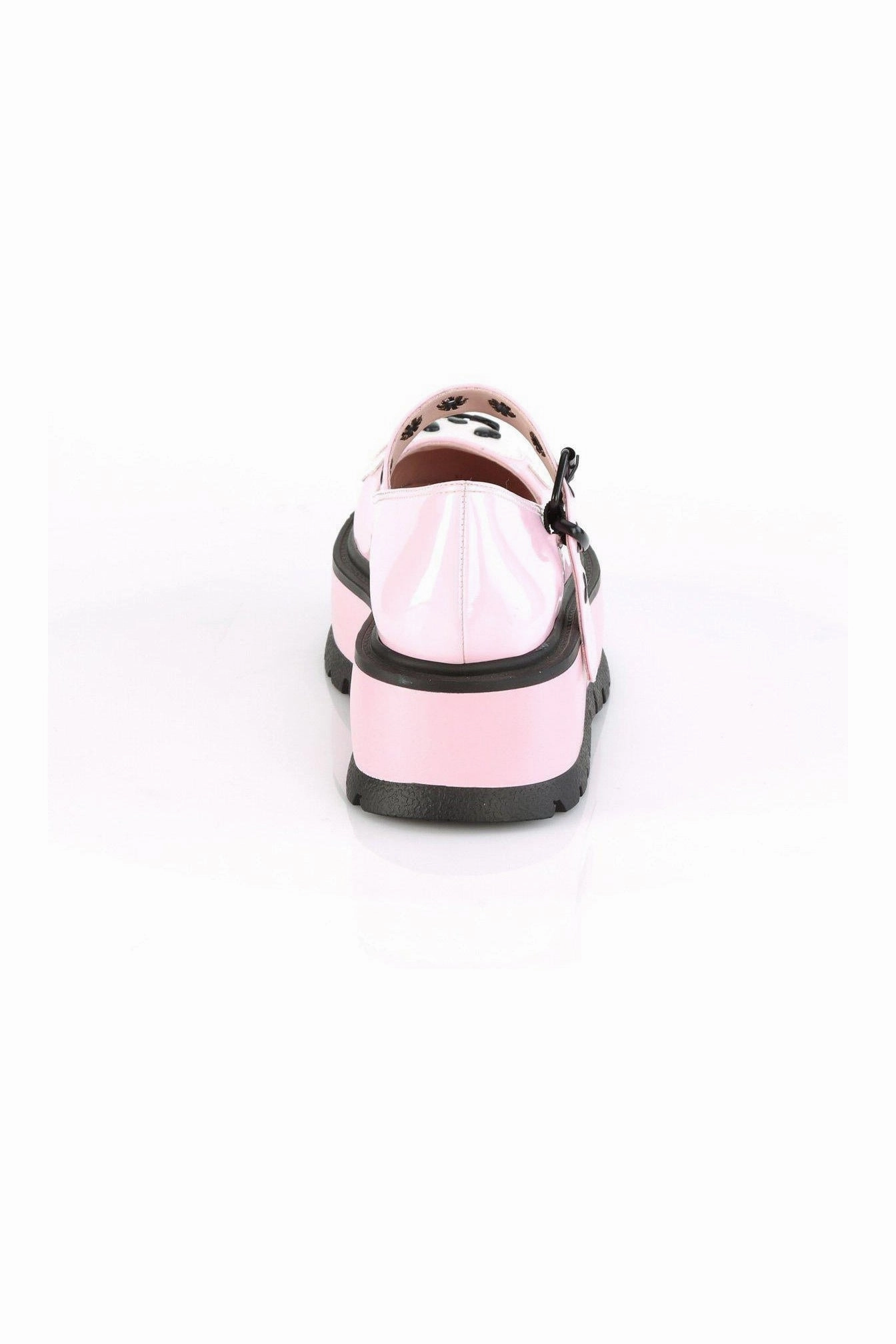SLACKER-27 Mary Jane | Hologram Faux Leather