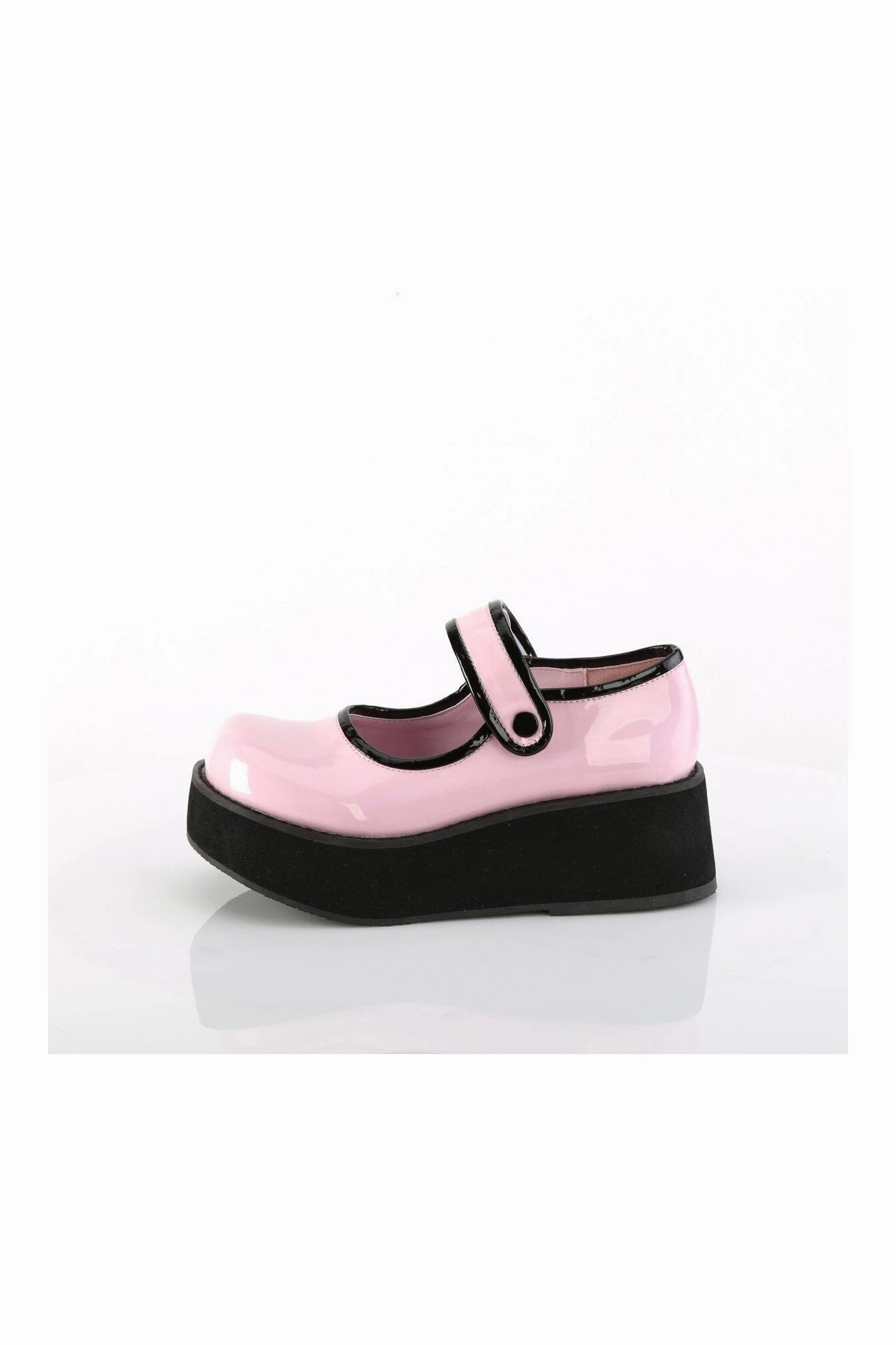 SPRITE-01 Pink Hologram Patent Mary Janes