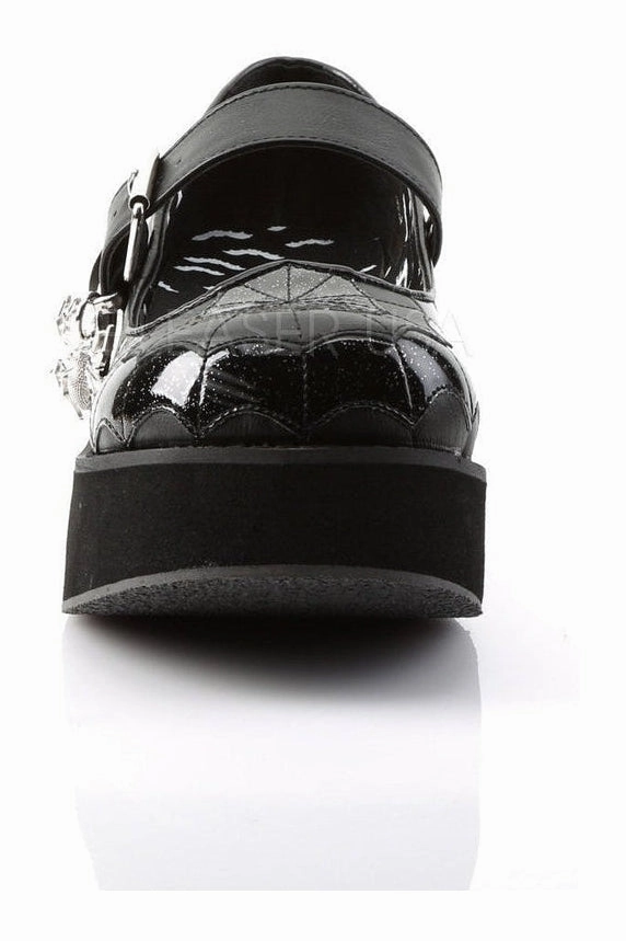 SPRITE-05 Demonia Mary Jane | Black Patent