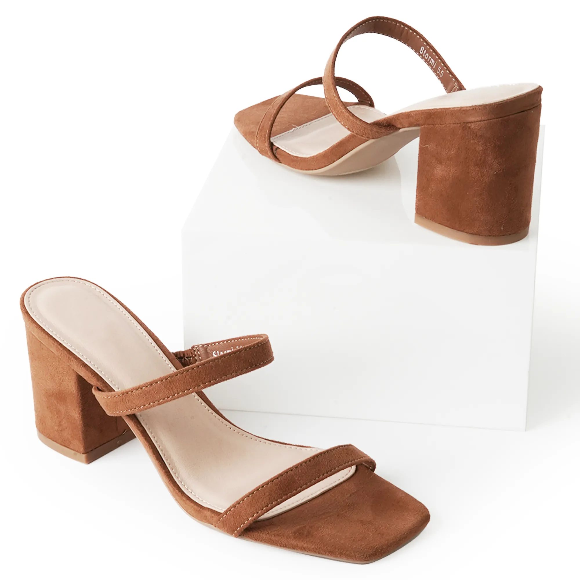 Stormi | Chestnut Suede