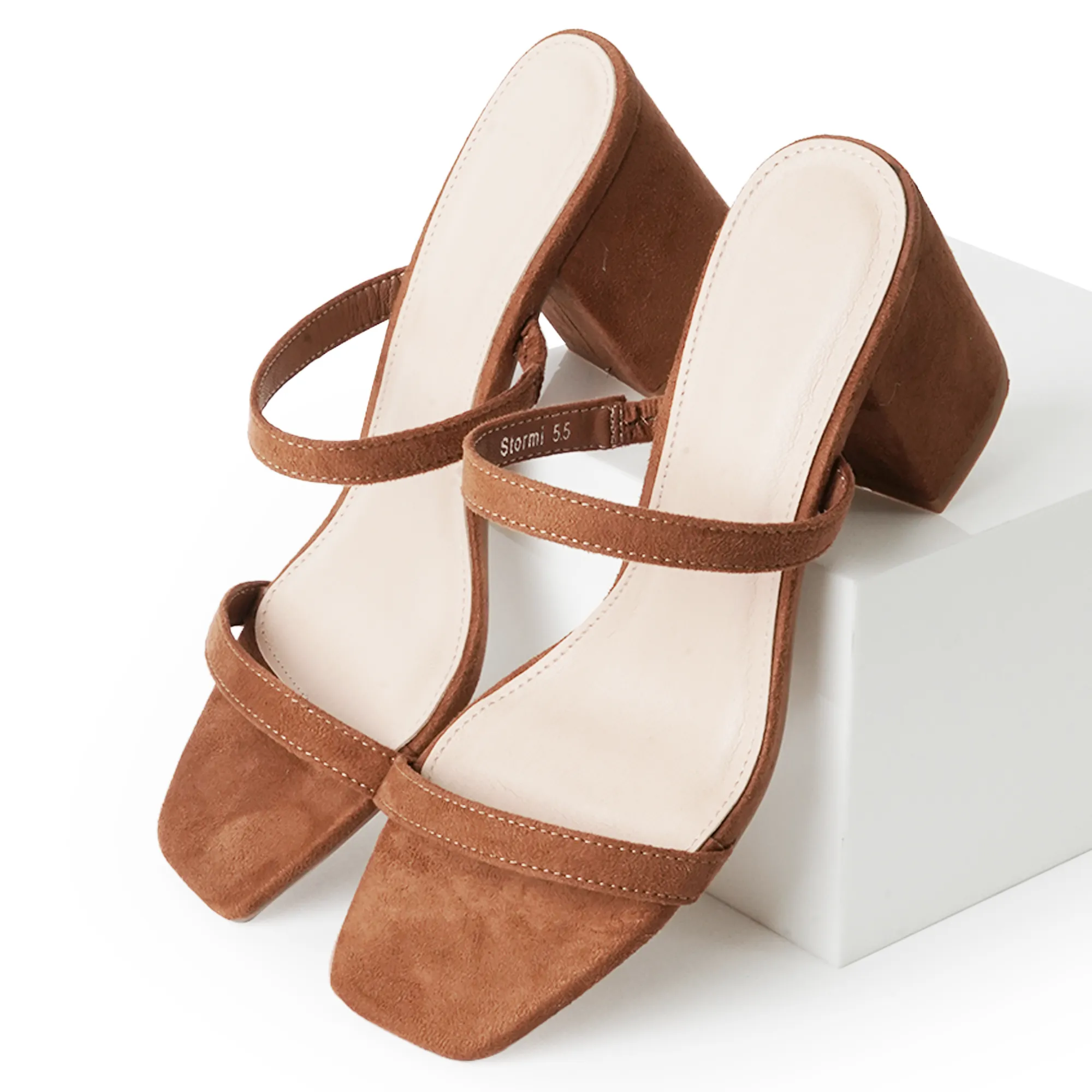 Stormi | Chestnut Suede