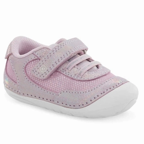 Stride Rite Baby Girls Jazzy Pink Purple First Walker Shoes
