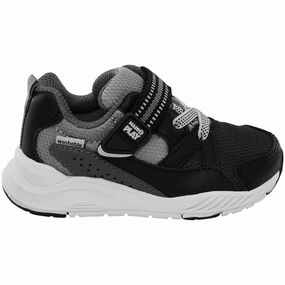 Stride Rite Black M2P Journey 2 Childrens Sneaker