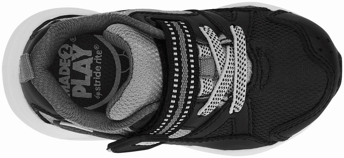 Stride Rite Black M2P Journey 2 Childrens Sneaker