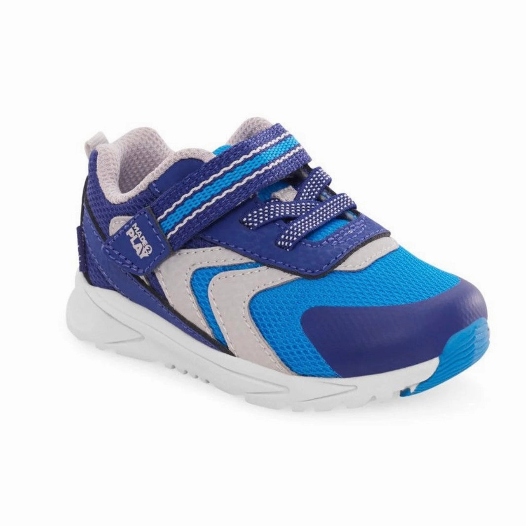 Stride Rite Blue M2P Bolt Toddler Sneaker