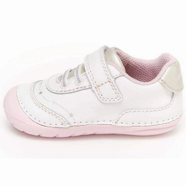 Stride Rite Girls Adalyn Sneaker Baby Toddler Leather First Walker Shoes