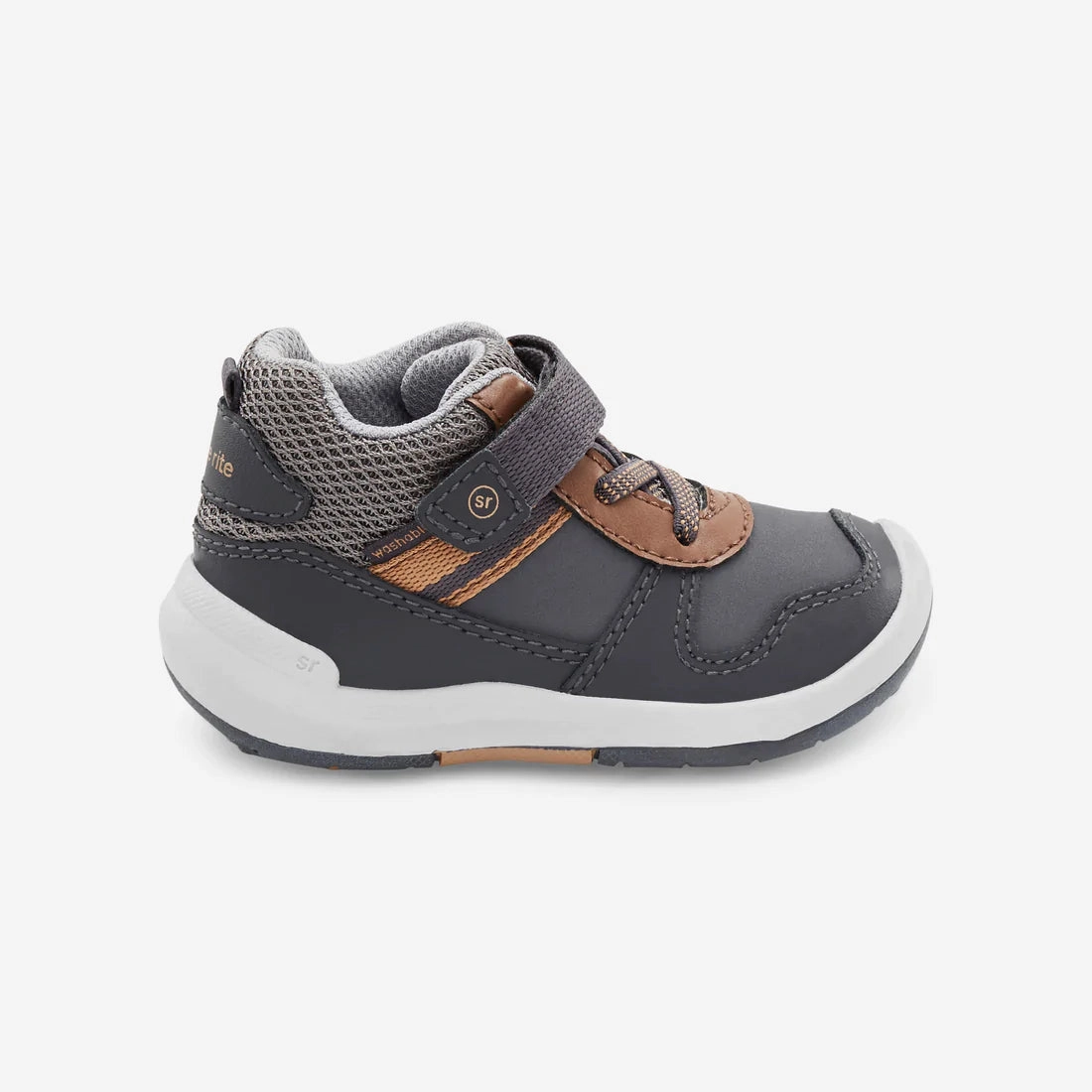 Stride Rite Grey Vincent Baby/Toddler Sneaker Boot