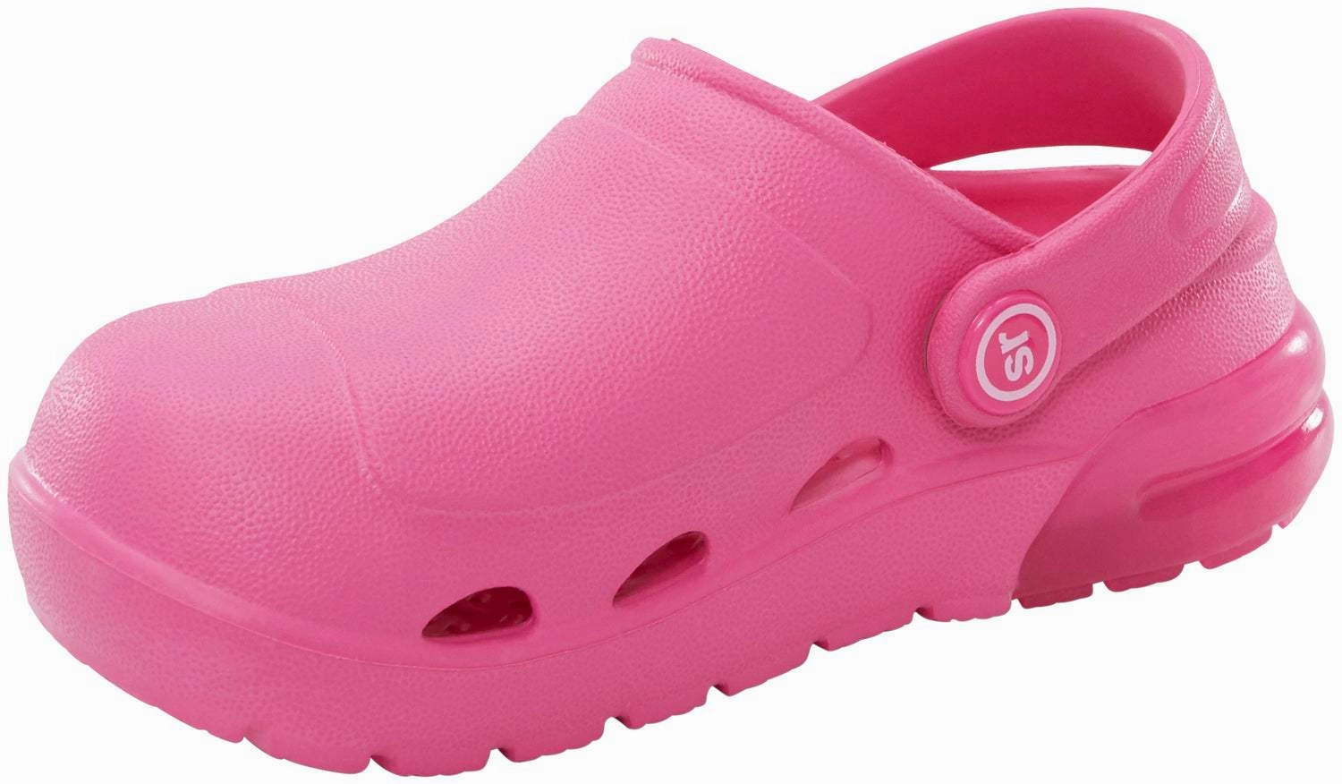 Stride Rite Kids Bray Girls Pink Light-up Water Friendly Clog Sandals (Machine Washable)