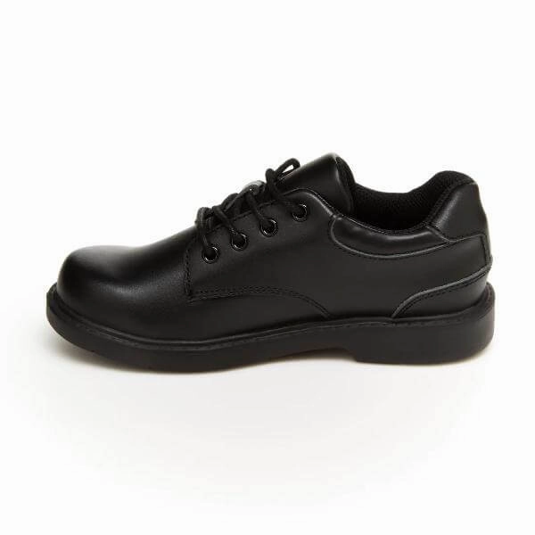 Stride Rite Murphy Boys Leather Black Uniform Shoes